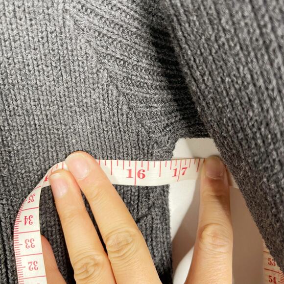 Lululemon Womens 6 Dark Heather Gray The Sweater The Better Crew Neck Cotton - Picture 7 of 7